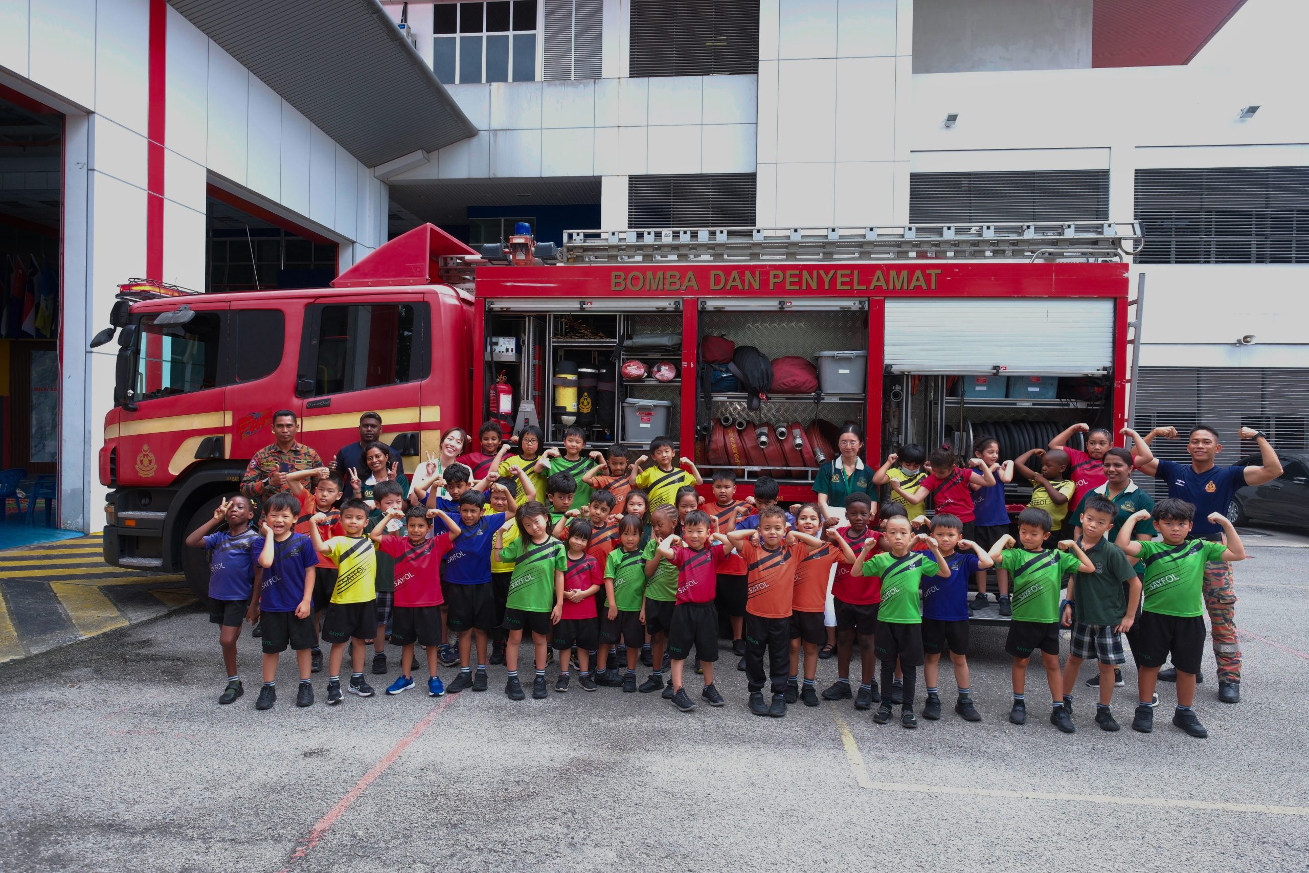 Students on a Kiddypedia field trip