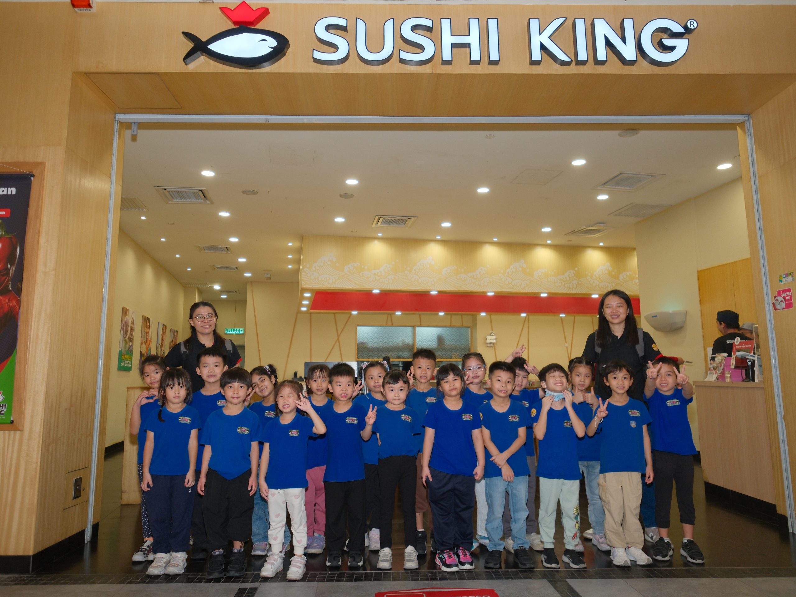 Students on a Kiddypedia field trip